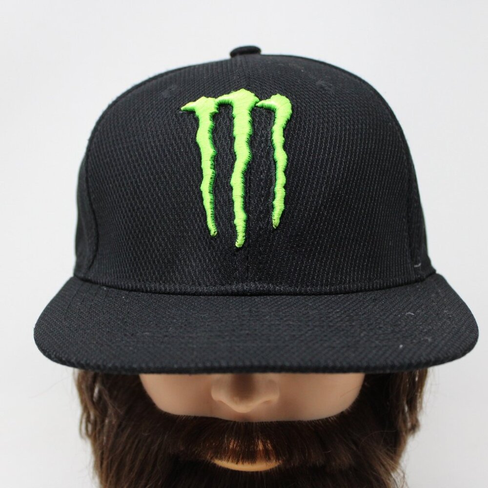 Monster‎ Energy Hat Adult Snapback Black/Green Adjustable Polyester Baseball Cap